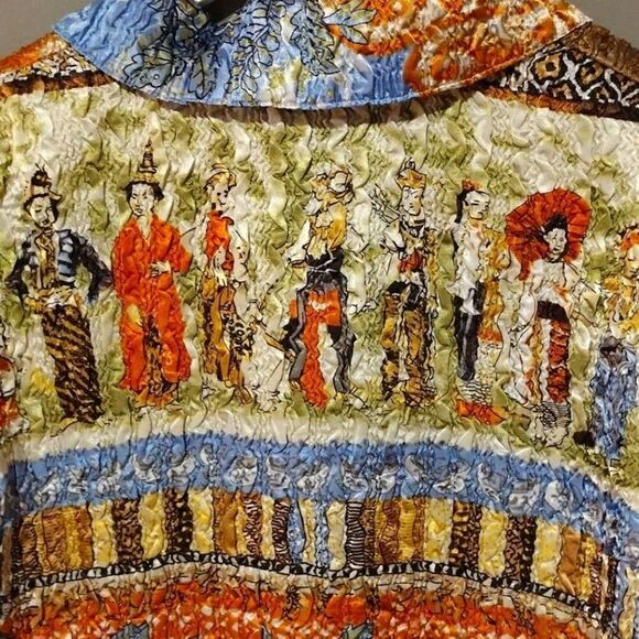 2-Piece Pleats Collection by Pings Imports Size XL Women's Jacket and Tank Top - Picture 7 of 13